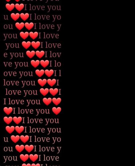 scrolling text i love you 1-1000 i